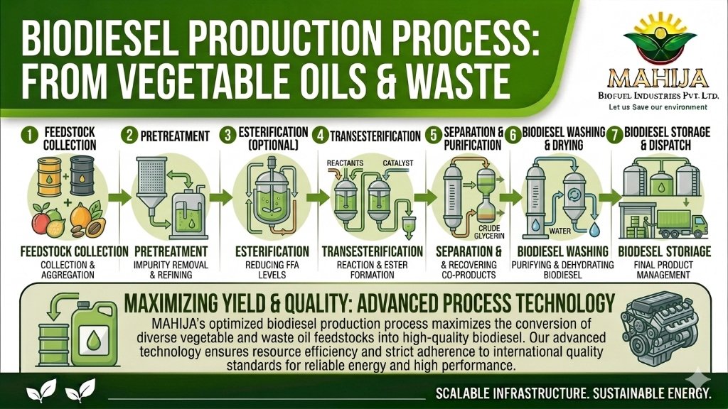 Complete Biodiesel Production Process Flowchart