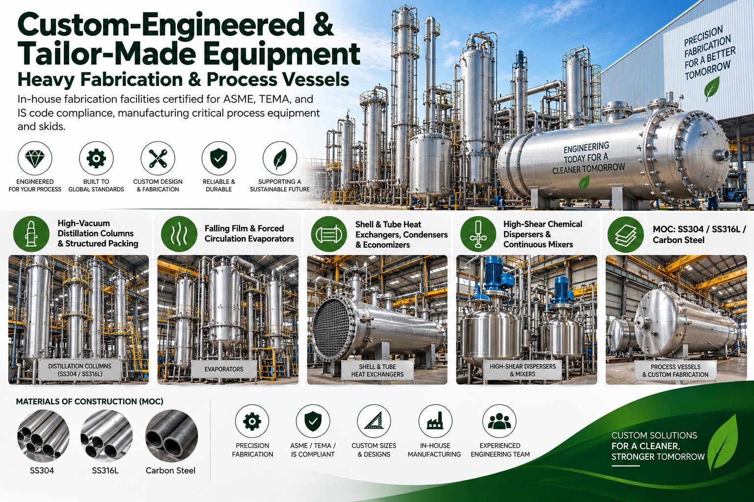 Custom-Engineered & Tailor-Made Equipment