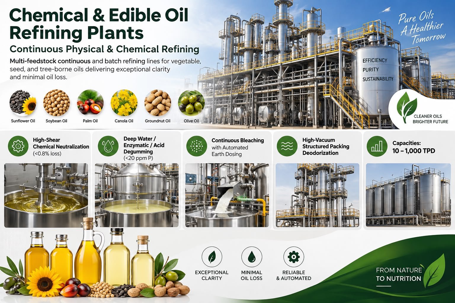 Chemical & Edible Oil Refining Plants